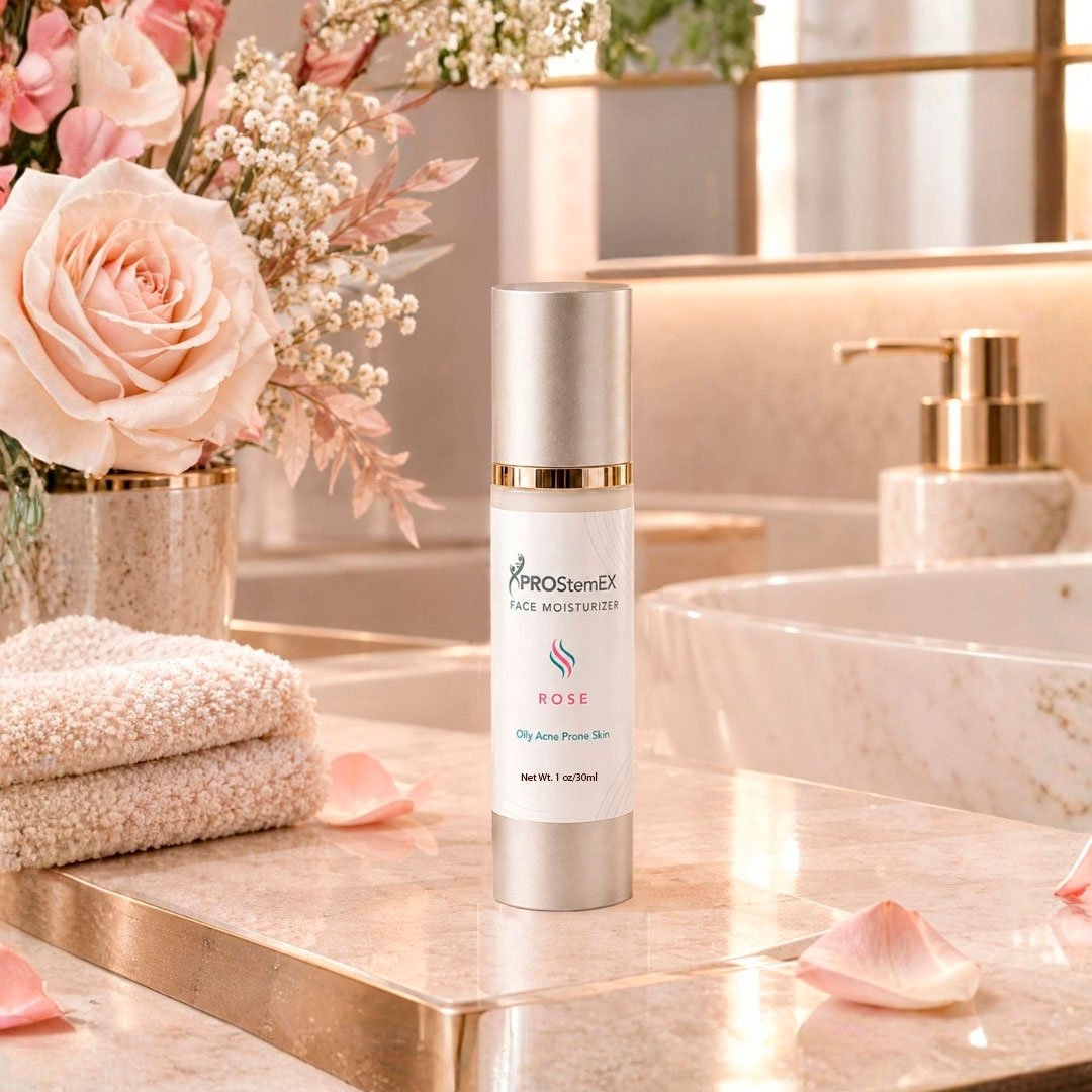 Face Moisturizer — Oily Acne Prone Skin, Rose (1 oz/30 ml)